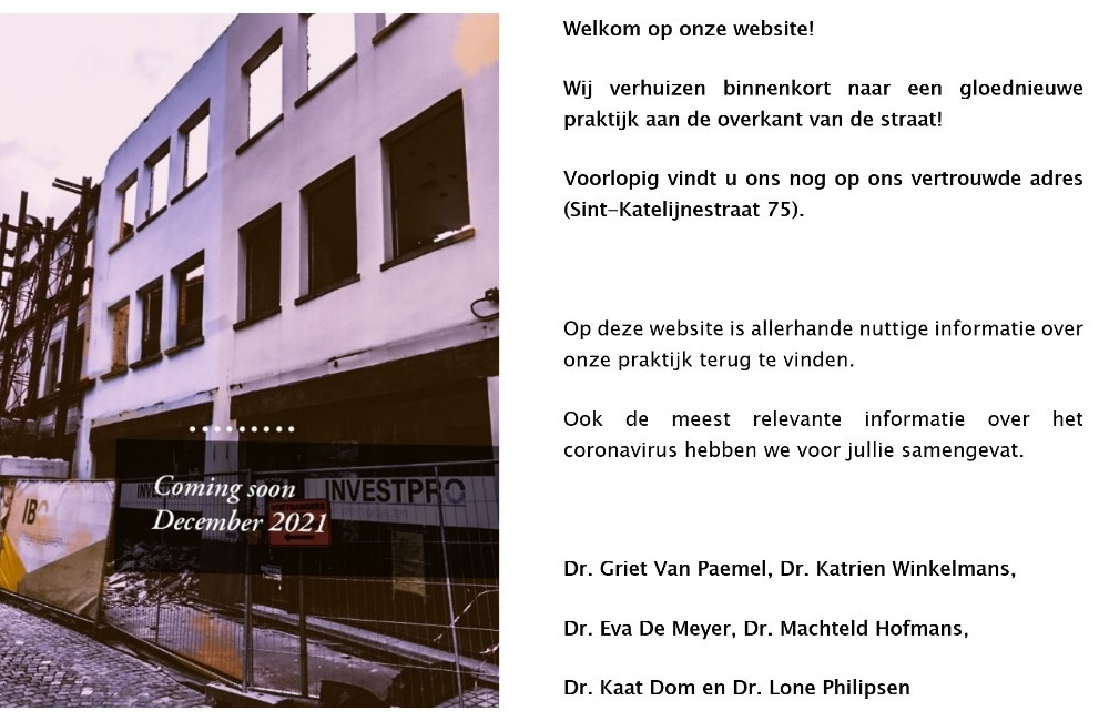 Huisartsenpraktijk Katelijnestraat Huisartsenpraktijk Katelijnestraat